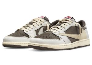Air Jordan 1 Low X Travis Scott Reverse Mocha - Image 2