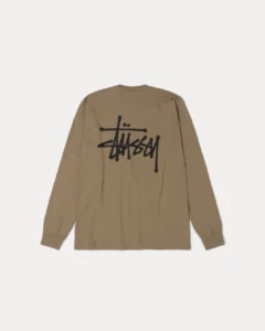 CAMISETA BÁSICA DE MANGA LARGA STÜSSY