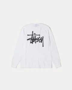 CAMISETA BÁSICA DE MANGA LARGA STÜSSY