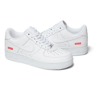 Nike Air Force 1 Low Supreme White - Image 3