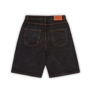 Short Corteiz Alcatraz Denim en negro - Image 2