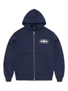 Hoodie CORTEIZ con cierre en colaboración con Island Puff