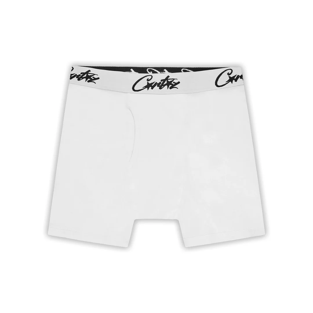 Boxer Corteiz All Starz en blanco